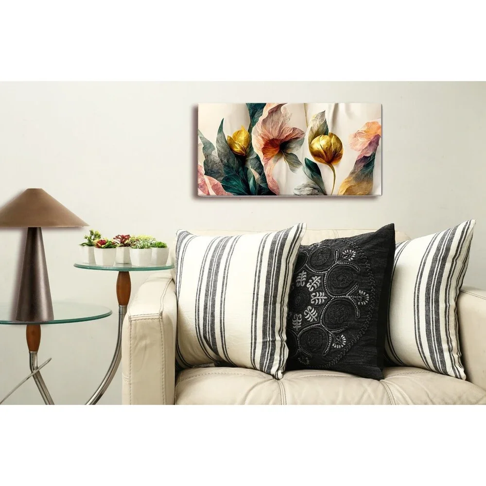 2 PCS Bee & Willow Cushion Cover Square Throw Pillow Case Sofa Printed 278417